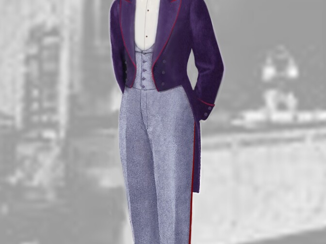 Production sketches by The Grand Budapest Hotel’s costume department, a mix of illustration and Photoshop.