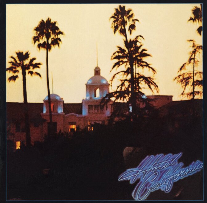 Cover of The Eagles' "Hotel California."
