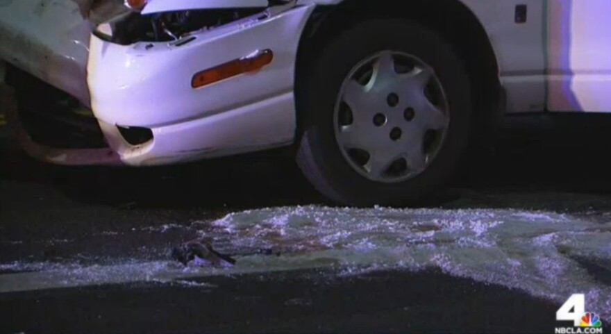A suspected drunk driver slammed into a group of more than a dozen people leaving a Christmas pageant in Redondo Beach on Wednesday.