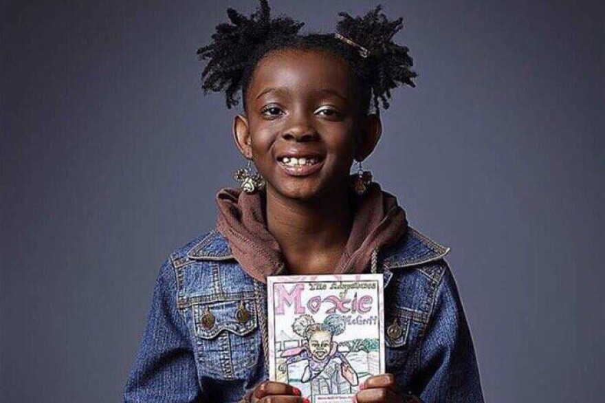 Natalie McGriff and her mother Angie Nixon created the comic book "The Adventures of Moxie McGriff."
