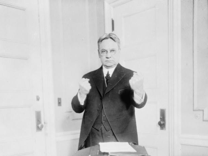 Hiram W. Johnson championed the initiative process in California. 
Courtesy: Library of Congress
http://www.loc.gov/pictures/item/94503429/