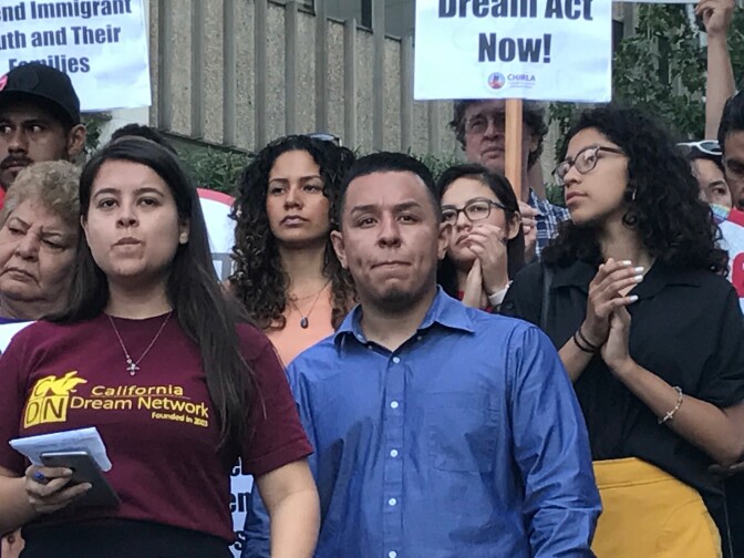 Ivan Ceja, 25 of Compton, became a DACA beneficiary in 2012, and is preparing himself for a life without papers again.