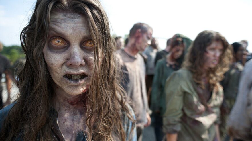 A still from "The Walking Dead."