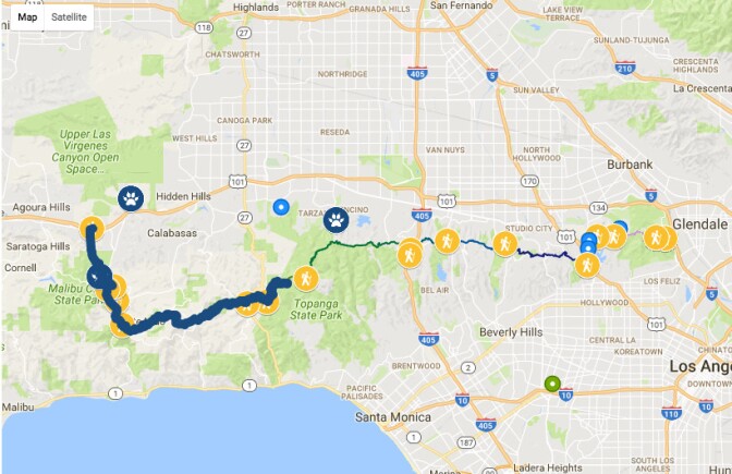 Following the path of cougar P-22 during Urban Wildlife Week.