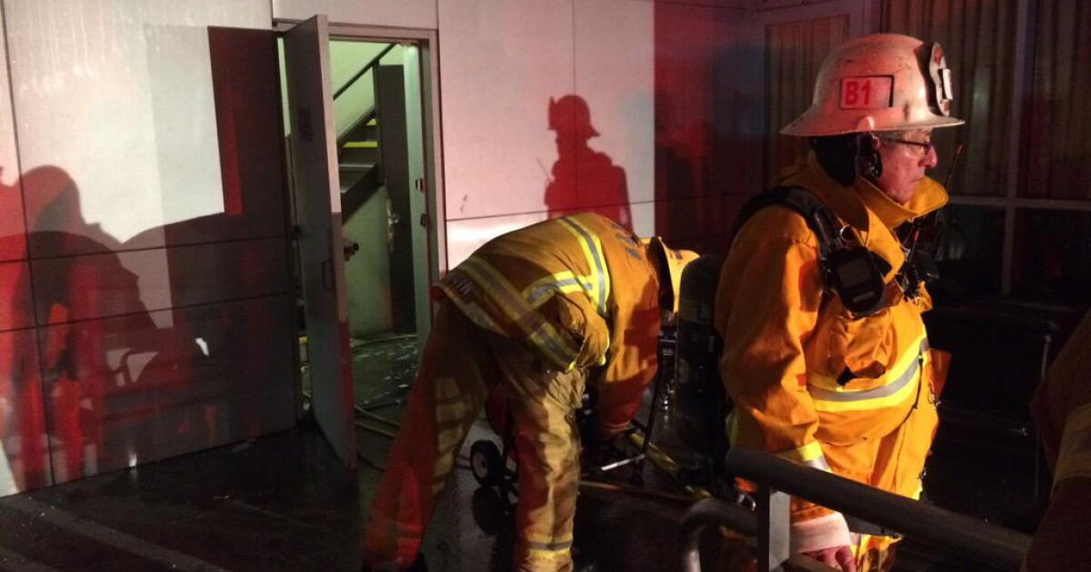 Explosion in downtown LA high rise leaves 5 injured | LAist