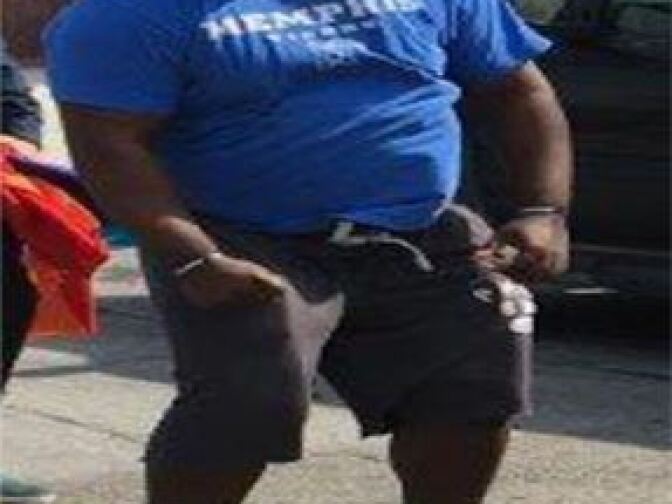 Police said that one suspect was at large and is wanted for suspicion of assault with force likely to cause great bodily injury following violence at an anti-immigration protest put on by members of the Ku Klux Klan.