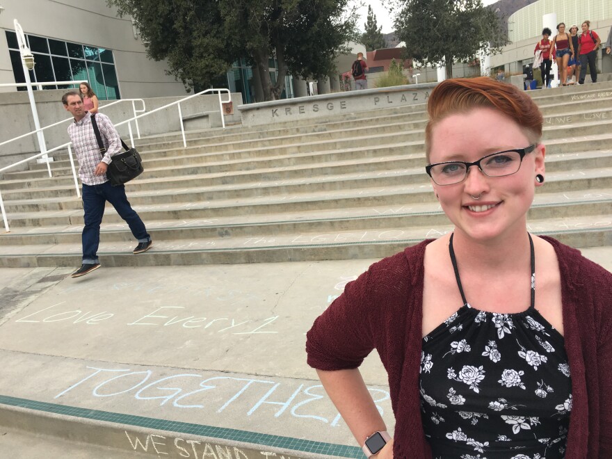 Courtney Fredericks is an LGBT student leader at Azusa Pacific University.
