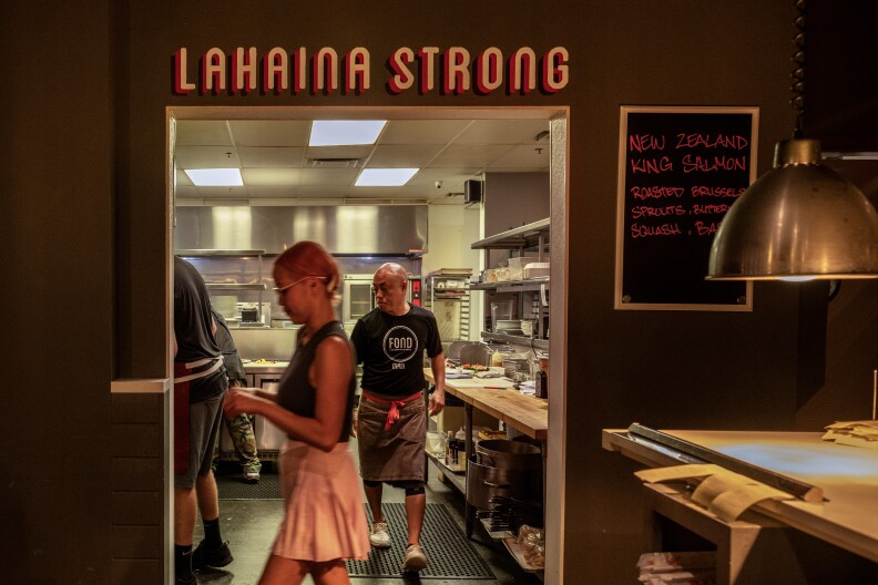 Restaurateurs Eliza Escano (left) and Jojo Vasquez opened FOND in 2019. The married couple lost their home, car and all their belongings in the Maui wildfires last August.