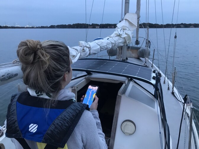Carrie Kissell spent nearly three months on a sailboat after Airbnb told her she could live and work anywhere. "When the work day was over, I'd close my laptop and you know, go snorkeling," she says.