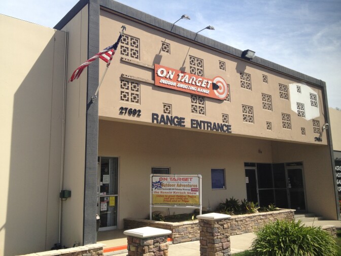 Gregg Bouslog, the owner/operator of the On Target indoor gun range in Laguna Niguel, said if the court decision tossing out California's 'good cause' standard for concealed carry weapon permits is upheld, thousands of Orange County residents will apply for the permits. He is adding instructors in anticipation of the need for applicants to take a required 16-hour firearms course.  