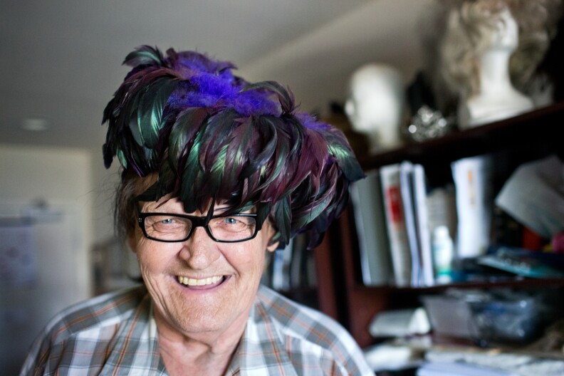 Triangle Square resident Rosie Del Mar, born Wayne Blohm, leads bingo for residents every Saturday night. Del Mar first fell in love with performing while in the army in 1959. Del Mar was stationed in Korea and decided to participate in a talent show. She used a mop head as a wig and a bed sheet as a dress.