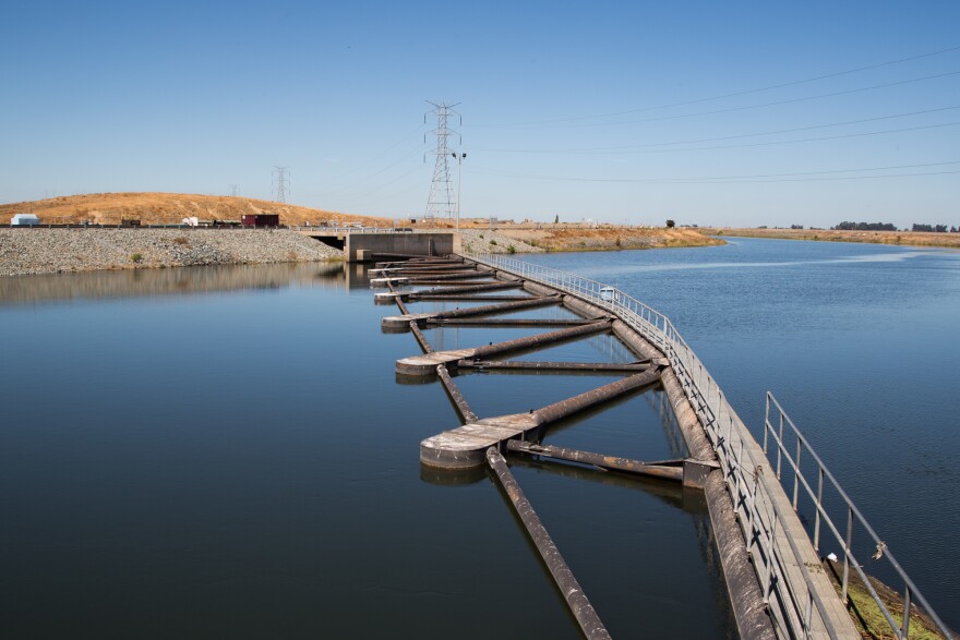 A third of Southern California's water comes from the Bay Delta, where the Sacramento and San Joaquin Rivers merge, and where water from the north of the state mixes with water that meets in the San Francisco Bay.