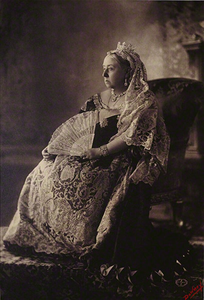 Queen Victoria Diamond Jubilee Portrait, July 1893.