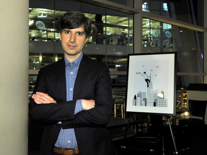 File:  Actor/Director/Writer Demetri Martin attends CBS Films Special Screening of "DEAN" at the ArcLight in Hollywood on May 24, 2017 in Los Angeles, California.