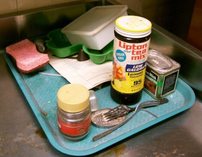 It was your turn to clean out the break room. Do we have to get after you every week? Wouldn't it just be easier if you just did it before we had to harangue you? 