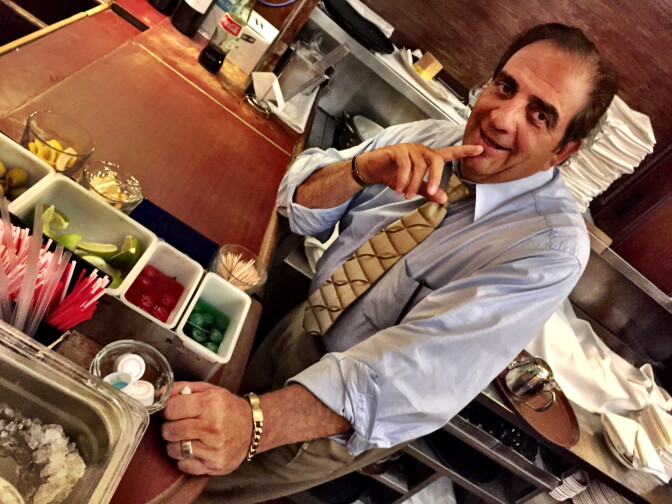 Musso 7 Frank assistant manager Bobby Caravella. 