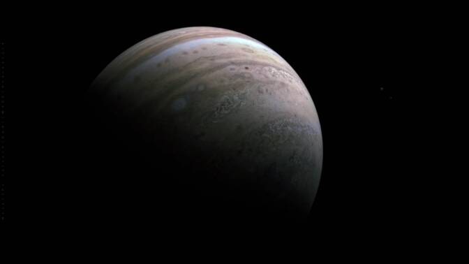 An illustration of Jupiter