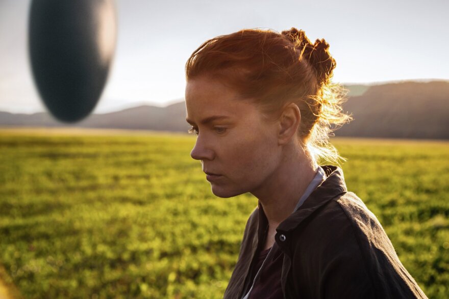 Amy Adams stars in the new sci-fi film "Arrival." 