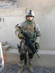 Corporal Rene Casillas in Iraq