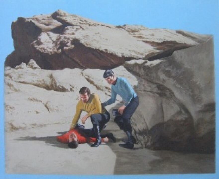 Luke Butler - Landing Party II. Now on Display at OCMA's California Biennial!