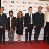 TORONTO, ON - SEPTEMBER 15:  (L-R) Composer Carter Burwell, Director Charlie Kaufman, Actress Jennifer Jason Leigh;  Directors Duke Johnson, Actor David Thewlis and Actor Tom Noonan attend the "Anomalisa" photo call during the 2015 Toronto International Film Festival at the Princess of Wales Theatre on September 15, 2015 in Toronto, Canada.  (Photo by Alberto E. Rodriguez/Getty Images)