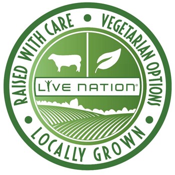 Logo for Live Nation's locally grown concessions effort. 