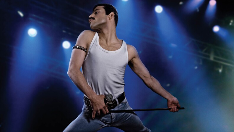 Rami Malek plays Queen frontman Freddie Mercury in "Bohemian Rhapsody."