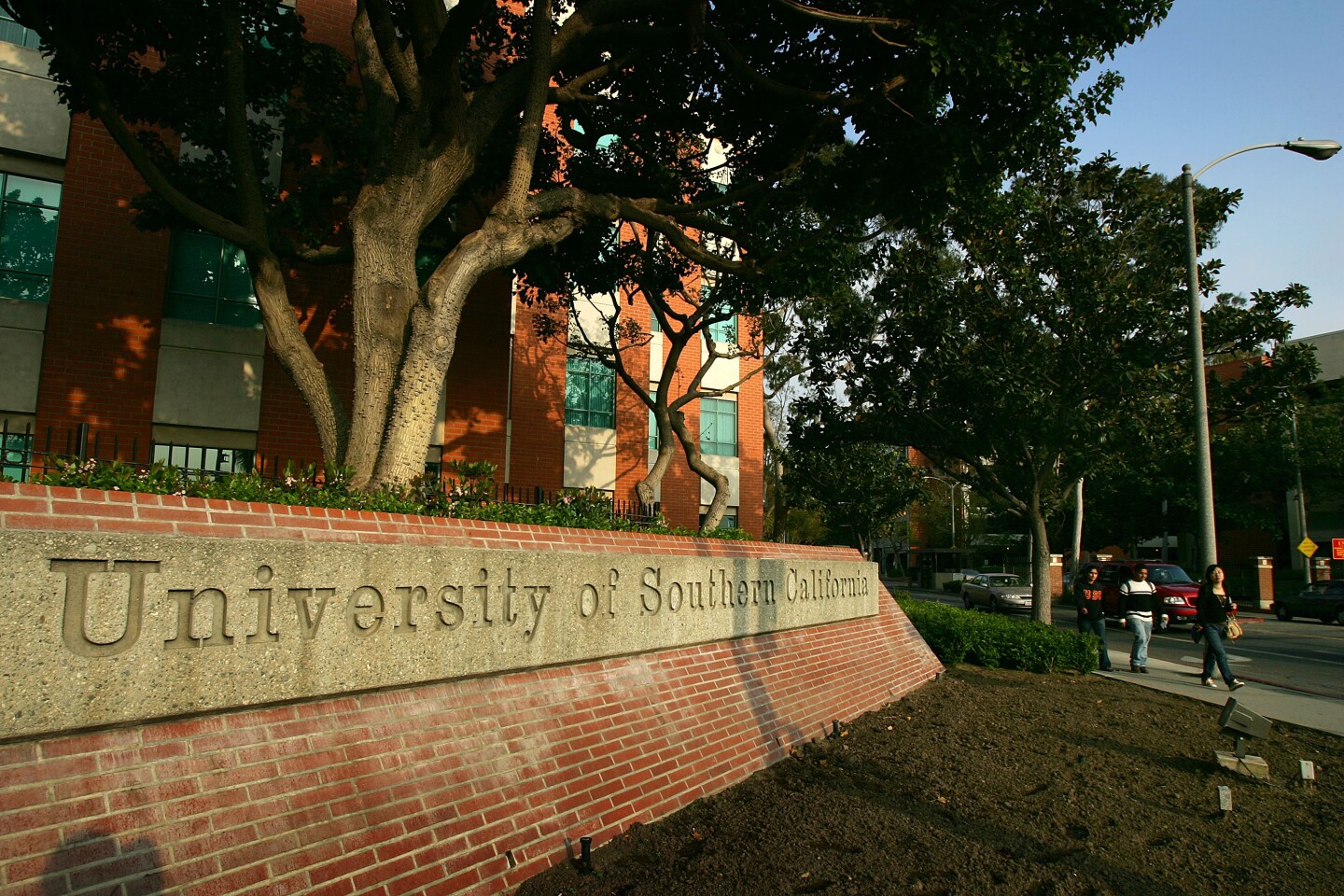 LOS ANGELES, CA - APRIL 06:  The University of Southern California (USC) campus is seen on March 6, 2007 in Los Angeles, California. A growing investigation by New York State Attorney General Andrew M. Cuomo into the relationships between student loan companies and universities reports that financial aid directors at USC, Columbia University, and the University of Texas at Austin allegedly held shares in a student loan company recommended by each university, yielding significant profits for the directors. One of the directors made more than $100,000, according to Cuomo's office.  (Photo by David McNew/Getty Images)