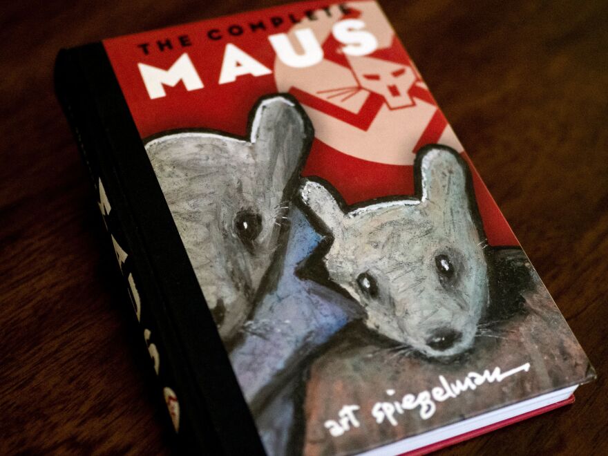 Online sales of Art Spiegelman's graphic novel "Maus" are skyrocketing, and multiple bookstores are giving away free copies to students after a Tennessee school district banned it.