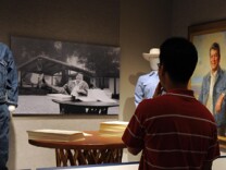 'Cowboys and Presidents' exhibition at the Autry National Center in Los Angeles, California, in June 2008.