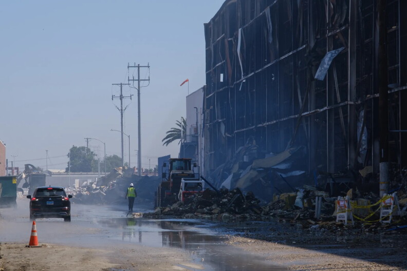 Lineage Logistics Completes Food Waste Removal After Boyle Heights Warehouse Fire