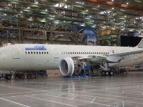 The Commerce Department said Thursday that orders for long-lasting U.S. factory goods rose in June, bolstered by a surge in aircraft demand and more spending that signals businesses growing confidence in the economy. Most of the gain occurred because aircraft orders jumped 31.4 percent. (File photo: A Boeing 787 Dreamliner aircraft at the company's factory in Everett, Wash). 
