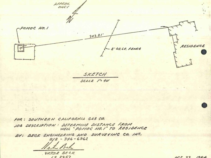 A well that was a bit farther than 300 feet from a home is deemed non-critical and spared stricter operating rules for wells that are closer to homes.