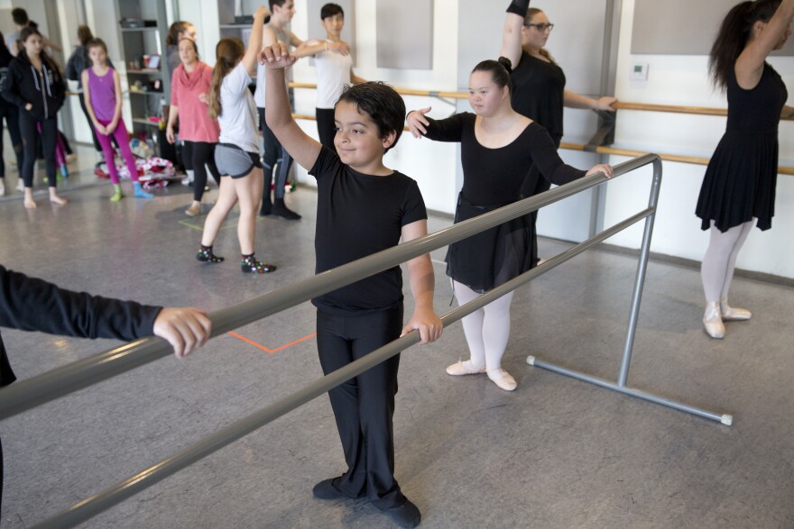 Liam Kay, 9, at Ballet for all Kids at Los Angeles on Sunday December 20th 2015.