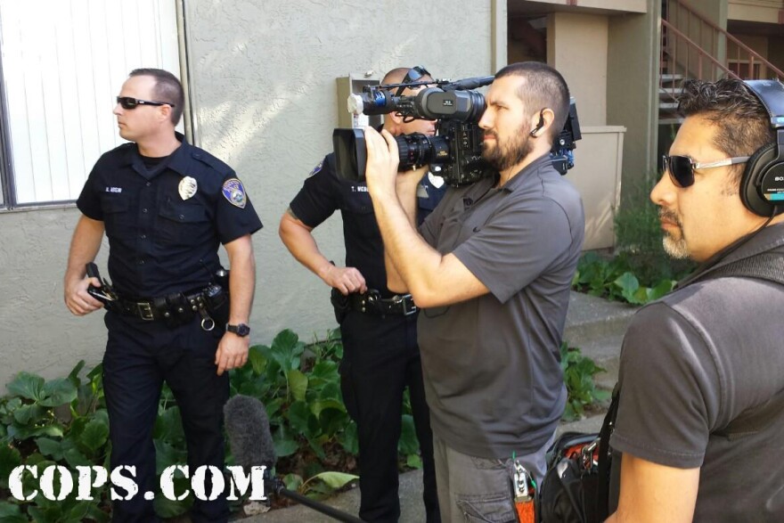 'COPS" crew on location with the men and women of law enforcement. 