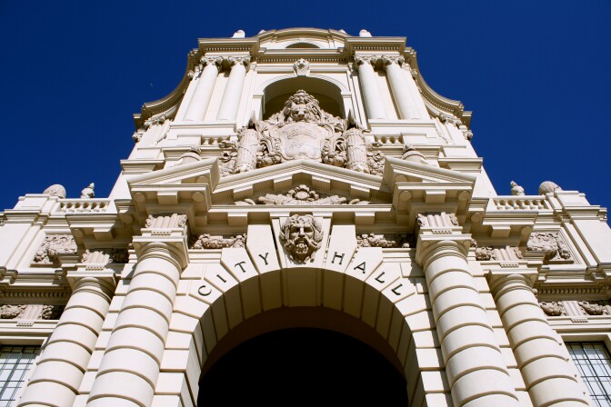 File: Pasadena City Hall on April 6, 2009.