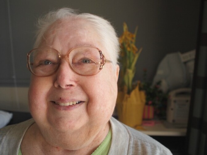 The late Georgianna Ferguson, Kevin's Grandma