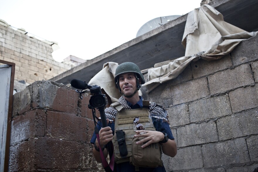 Jim in the Karm Jebel neighborhood of Aleppo, that was being heavily fought over. November 5, 2012. 