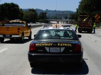 A California Highway Patrol cruiser, July 17, 2011 in Los Angeles.
