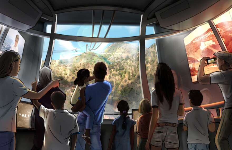Hollywood Skyway concept art