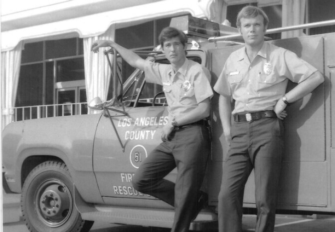 "Emergency!" stars Randolph Mantooth and Kevin Tighe