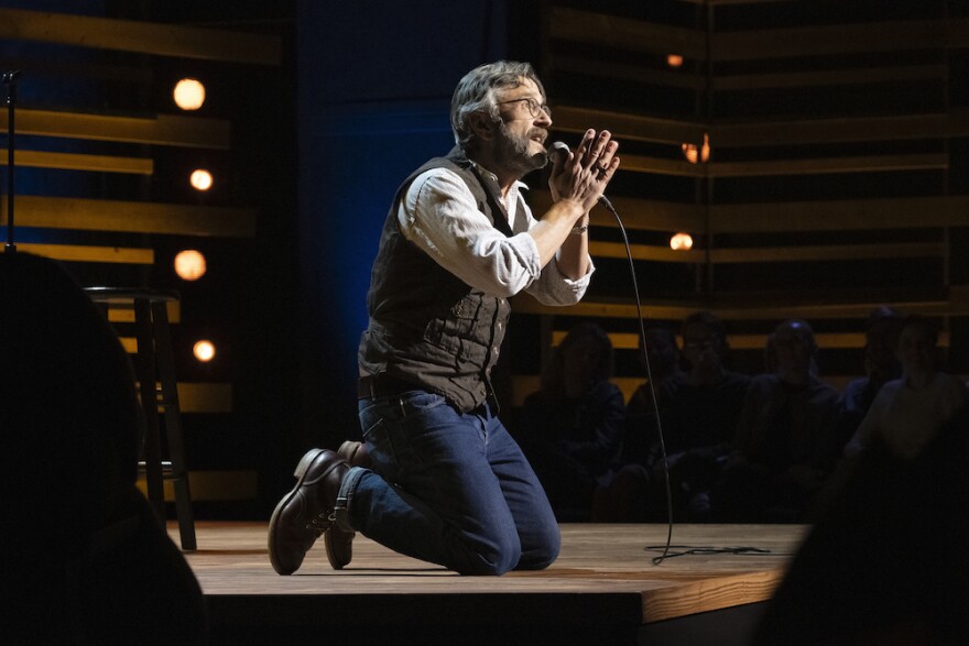 Marc Maron's new Netflix special is titled "End Times Fun."