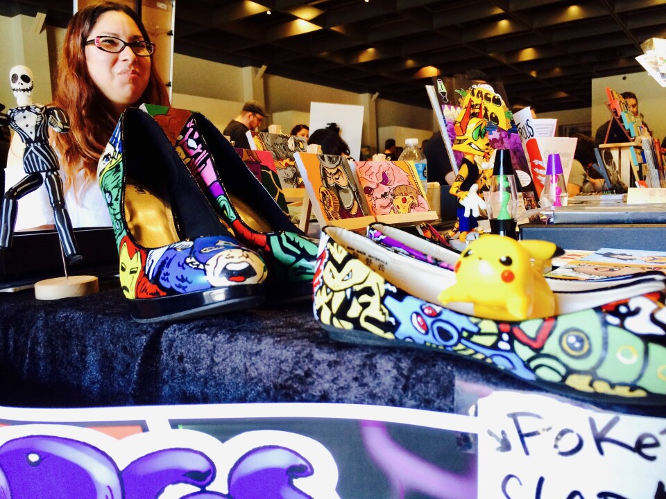 Animator Candy Briones created the comic-book character “Taco El Gato” which is about a cat who was raised by a dog.  She was inspired to develop the character through her love for timeless cartoon characters like Daffy Duck and Bugs Bunny.