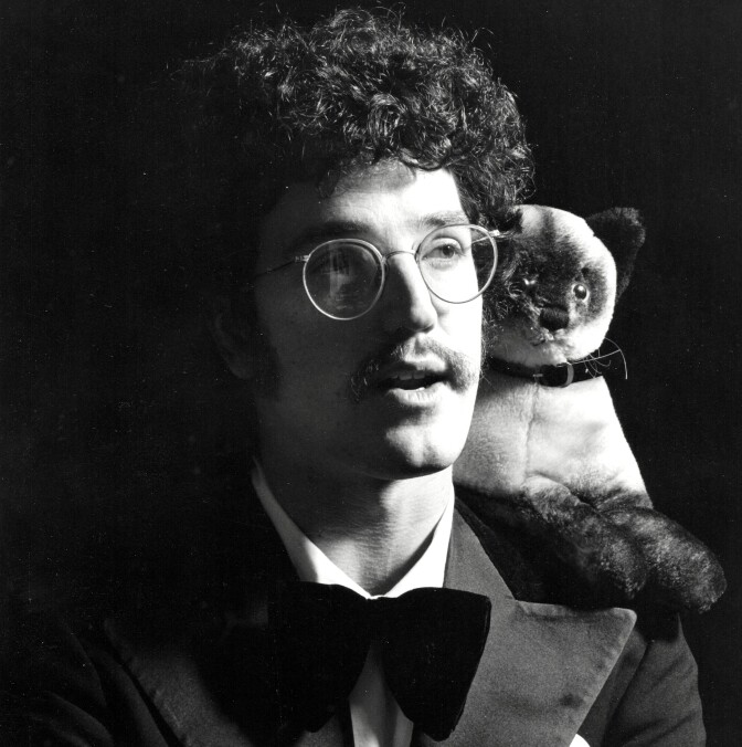 David Misch, when he was suffering from Cat on the Back Disease. He's better now.