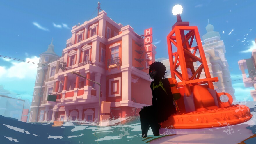 Connie Geppert's new video game, "Sea of Solitude," tasks gamers with battling loneliness.