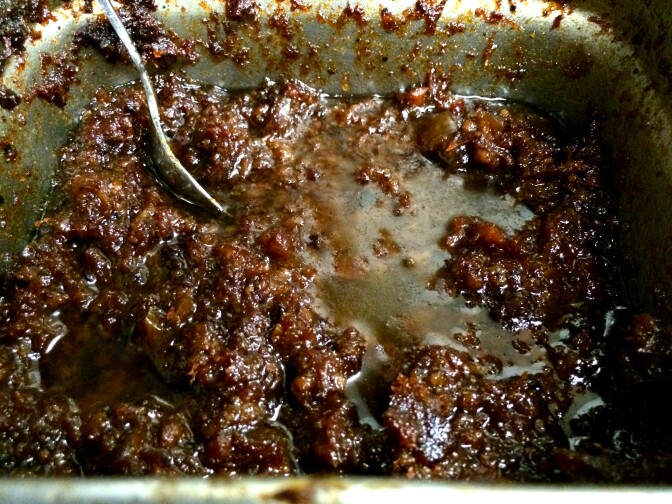 Home made bacon jam, made with bacon that's cured by Chef Perez.