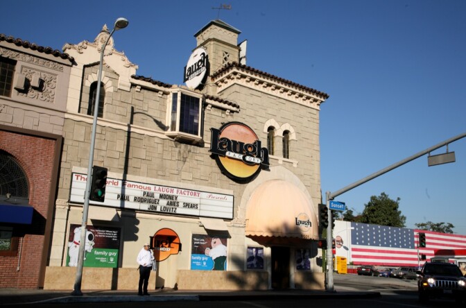 Finnish comedian Ismo Leikola was crowned The Funniest Person In the World during a worldwide competition at The Laugh Factory in Hollywood October 27, 2014. 