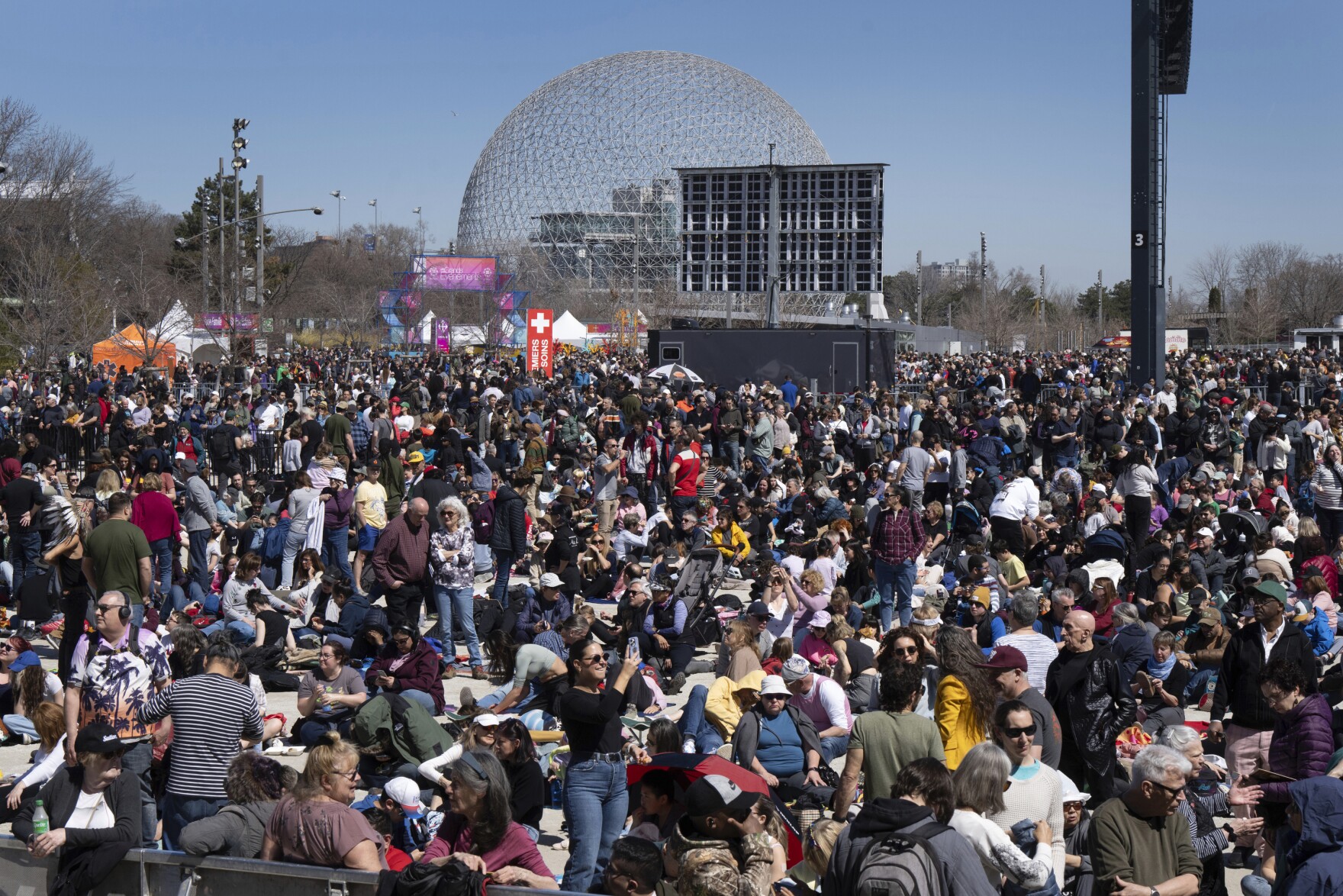 Montreal reports great conditions for a solar eclipse watch party in