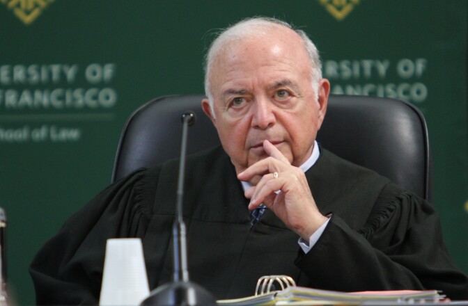 Associate Justice Marvin R. Baxter in 2013. 