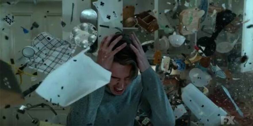 A scene from the FX Network's "Legion."